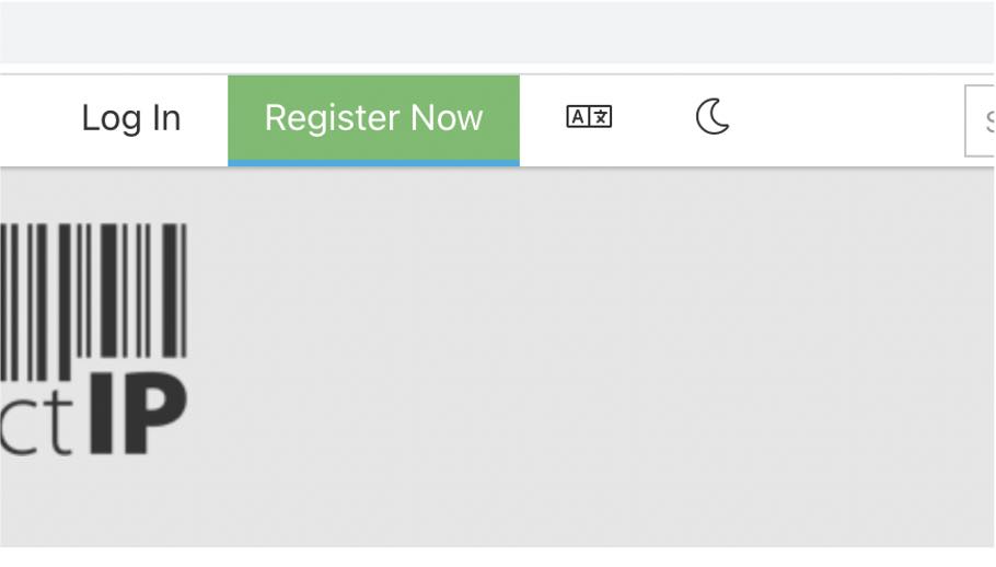 Schaltfläche ProductIP registrieren